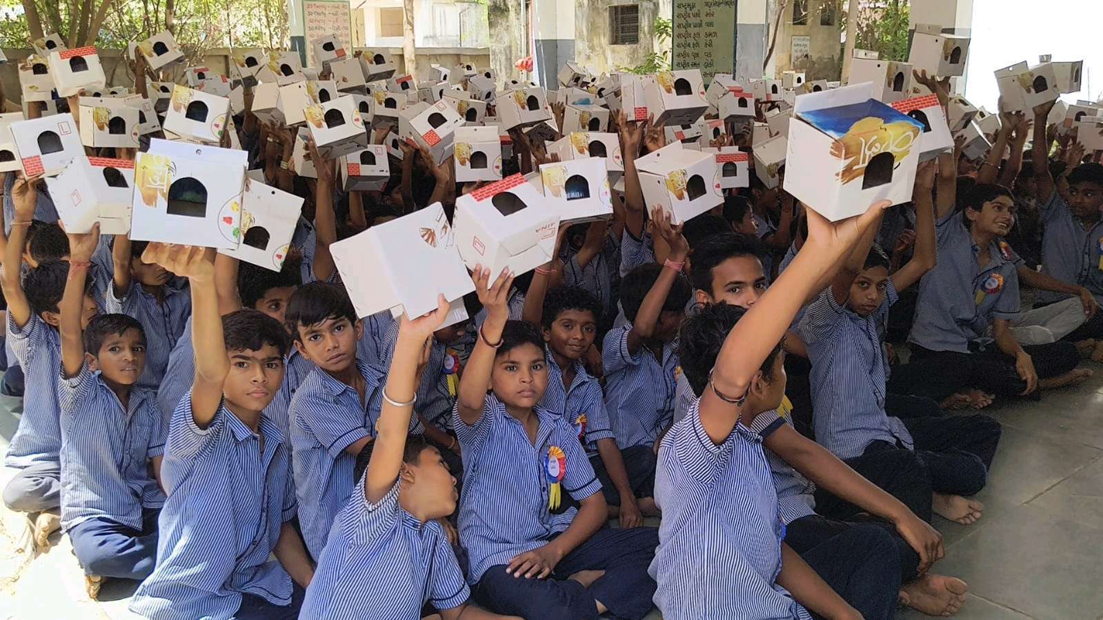 Sparrow Nest Distribution & World Sparrow Day Awareness Campaign